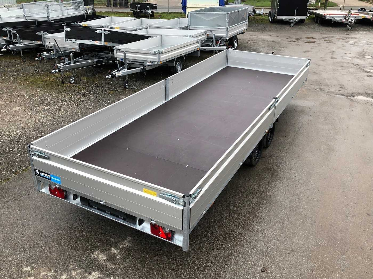 HAPERT Azure H-2 Hochlader - Remolque plataforma/ Caja abierta: foto 3 HAPERT Azure H-2 Hochlader - Remolque plataforma/ Caja abierta: foto 3