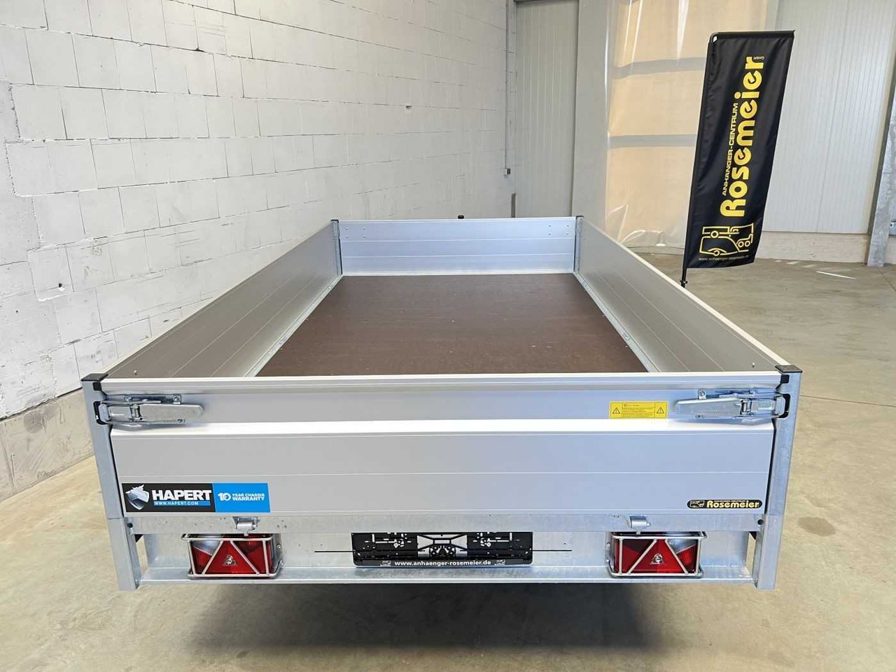 HAPERT Azure H-2 Hochlader - Remolque plataforma/ Caja abierta: foto 3 HAPERT Azure H-2 Hochlader - Remolque plataforma/ Caja abierta: foto 3