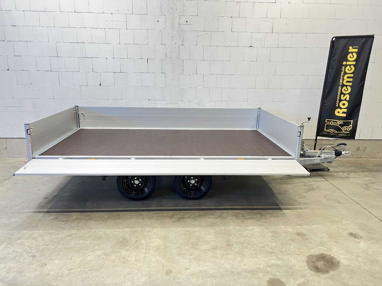 HAPERT Azure H-2 Hochlader - Remolque plataforma/ Caja abierta: foto 1 HAPERT Azure H-2 Hochlader - Remolque plataforma/ Caja abierta: foto 1