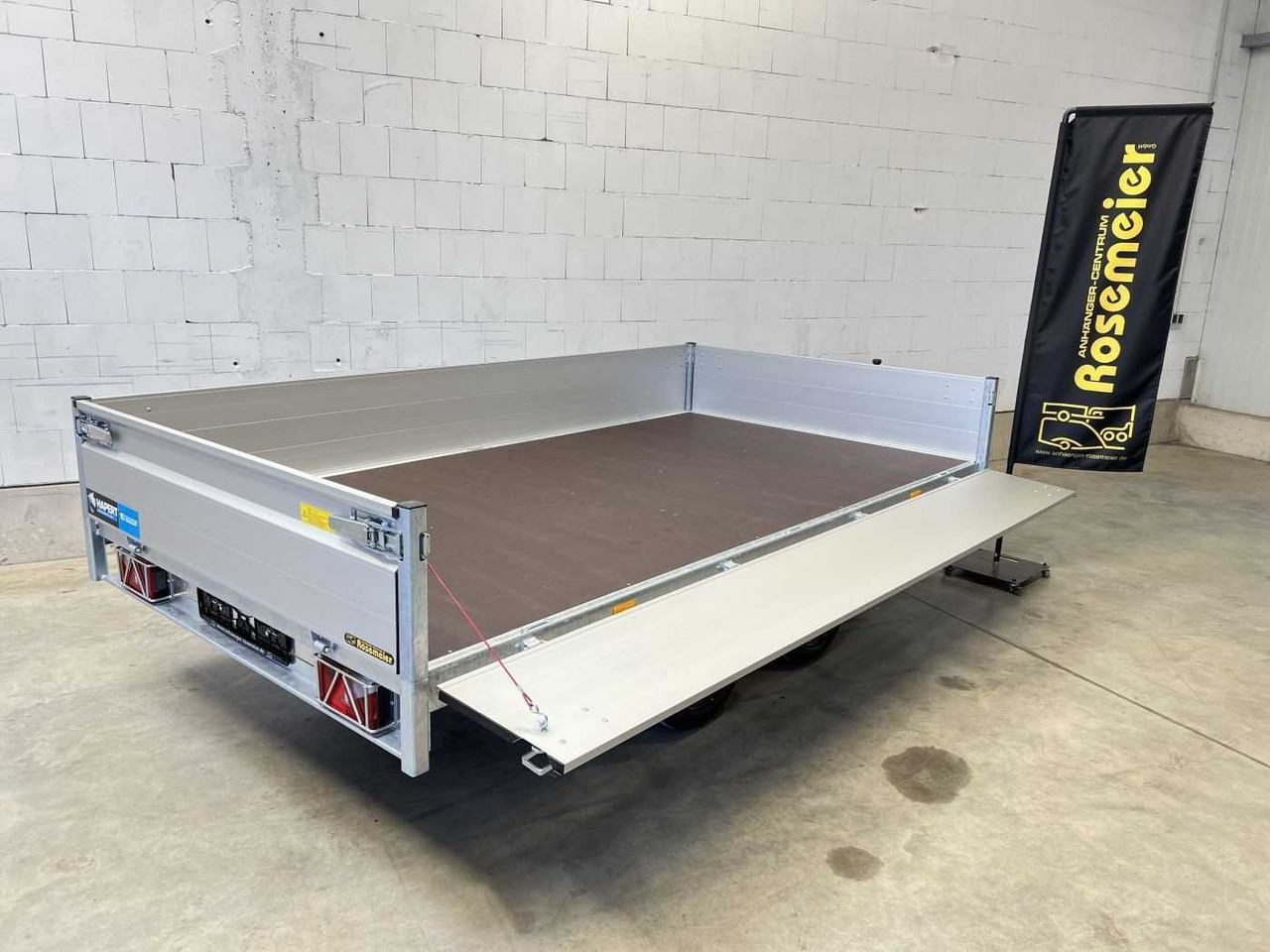 Remolque plataforma/ Caja abierta nuevo HAPERT Azure H-2 Hochlader: foto 8
