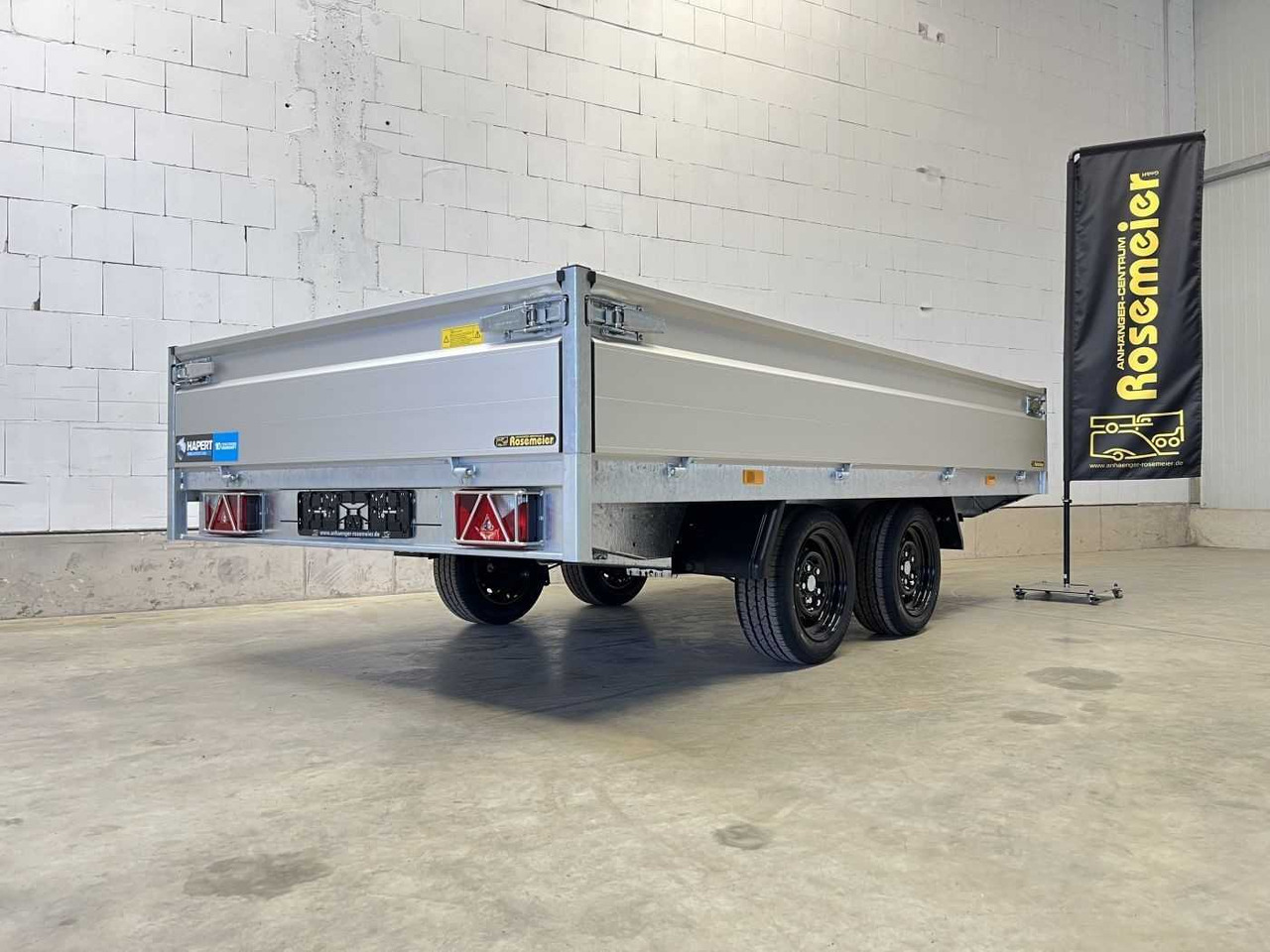 Remolque plataforma/ Caja abierta nuevo HAPERT Azure H-2 Hochlader: foto 6