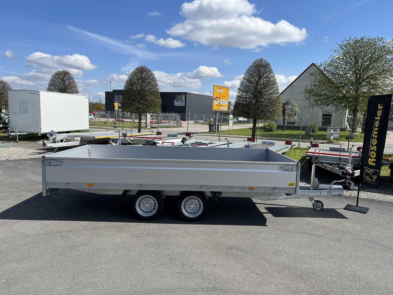 HAPERT Azure H-2 Komposit Hochlader - Remolque plataforma/ Caja abierta: foto 1 HAPERT Azure H-2 Komposit Hochlader - Remolque plataforma/ Caja abierta: foto 1