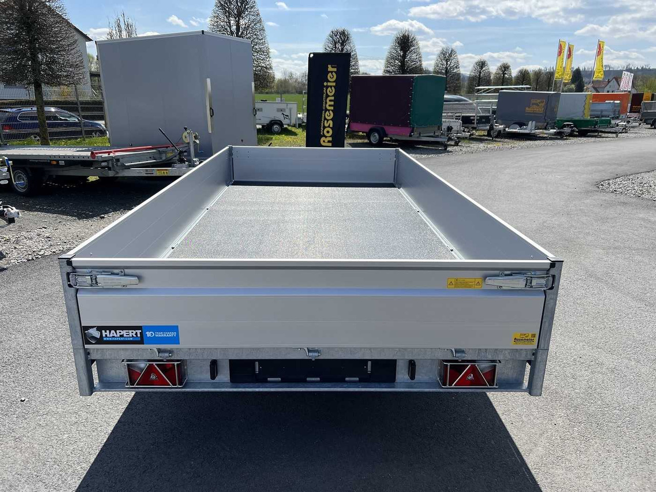 HAPERT Azure H-2 Komposit Hochlader - Remolque plataforma/ Caja abierta: foto 3 HAPERT Azure H-2 Komposit Hochlader - Remolque plataforma/ Caja abierta: foto 3