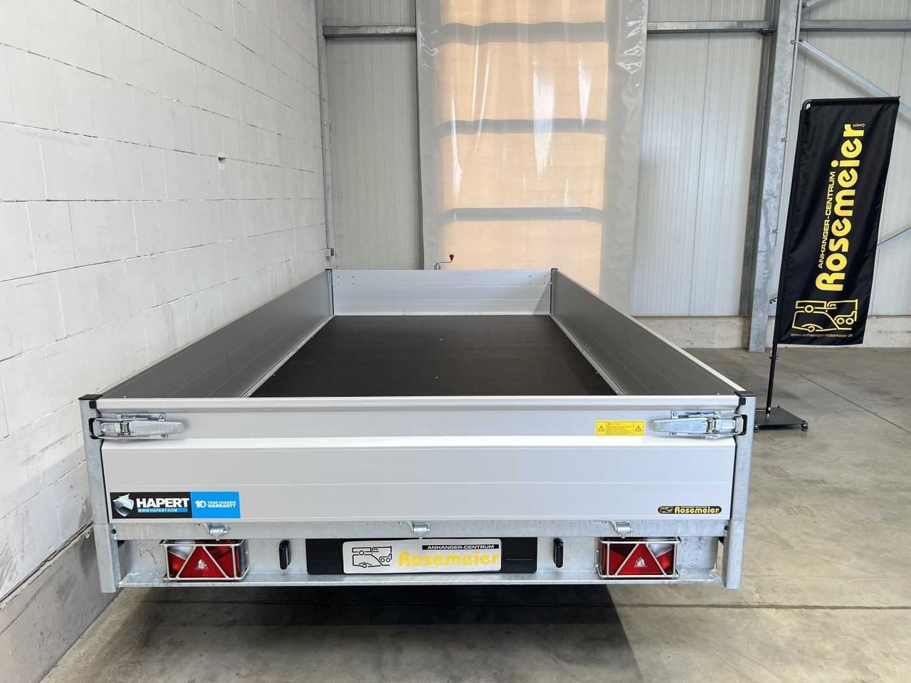 HAPERT Azure H-2 Komposit Hochlader - Remolque plataforma/ Caja abierta: foto 3 HAPERT Azure H-2 Komposit Hochlader - Remolque plataforma/ Caja abierta: foto 3