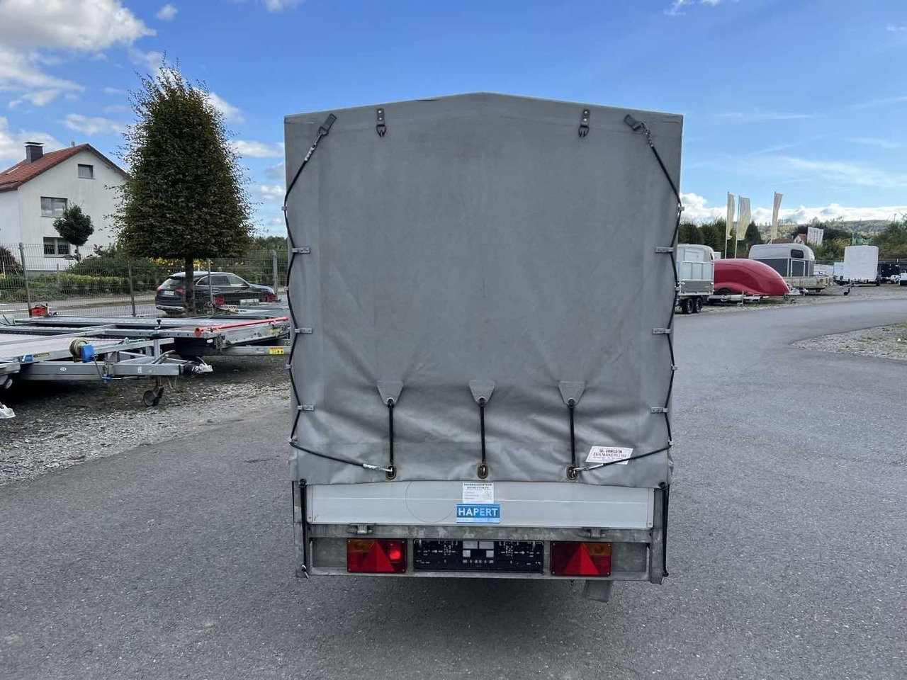 HAPERT Hochlader Plane Hochlader - Remolque de coche: foto 4 HAPERT Hochlader Plane Hochlader - Remolque de coche: foto 4