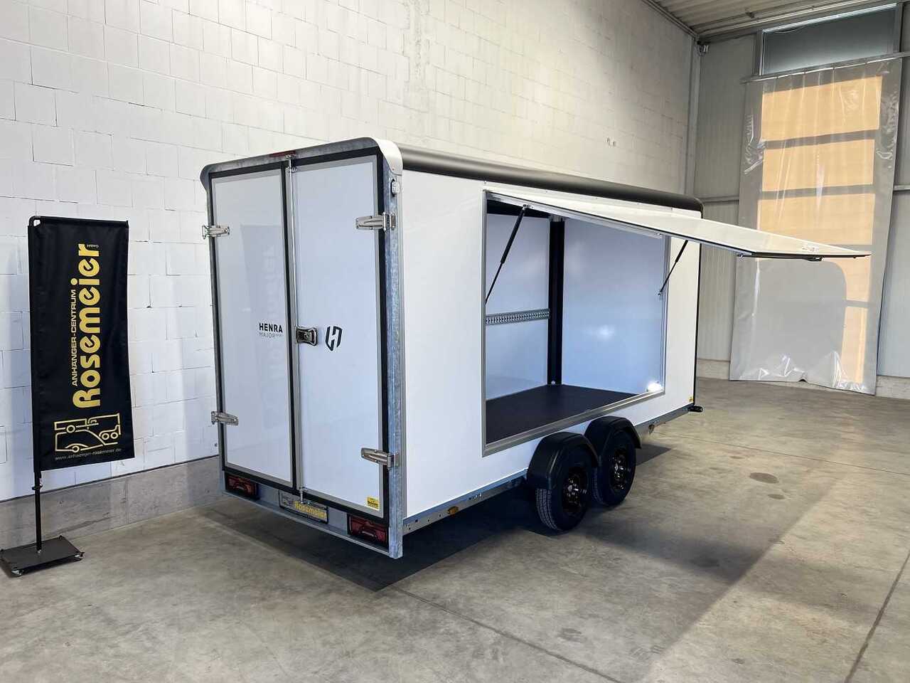HENRA Box Trailer mit Seitenklappe Kofferanhänger - Remolque venta ambulante: foto 2 HENRA Box Trailer mit Seitenklappe Kofferanhänger - Remolque venta ambulante: foto 2