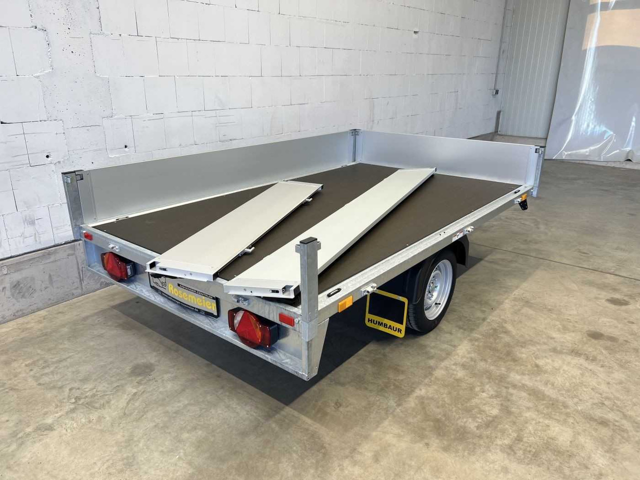 Remolque de coche nuevo HUMBAUR HN 152616 Hochlader: foto 11