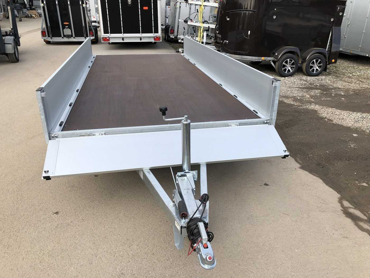 Remolque plataforma/ Caja abierta nuevo HUMBAUR HN 254118 Hochlader: foto 7