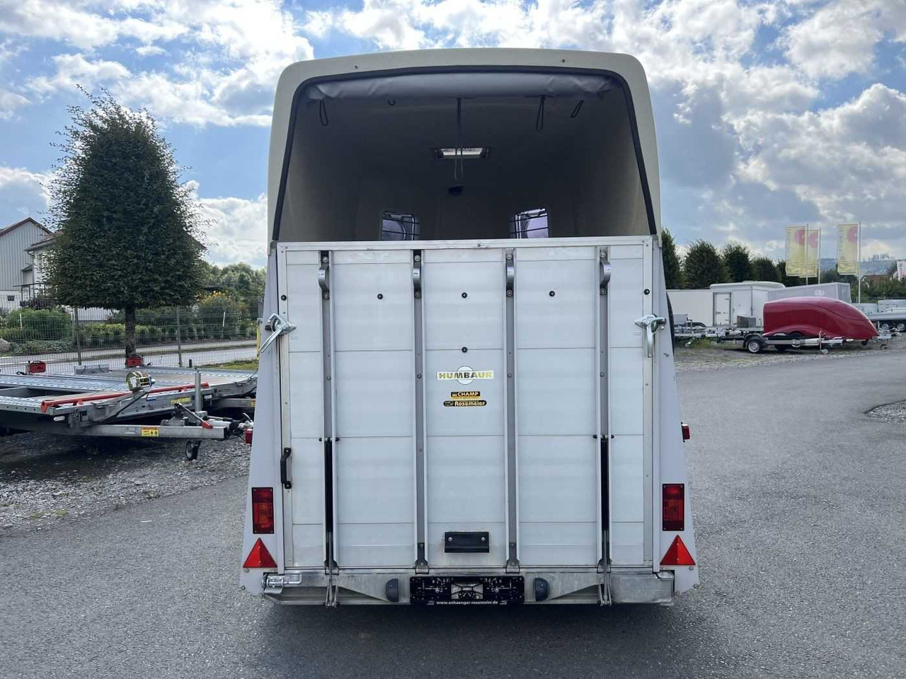 Remolque de coche HUMBAUR HP 2000 Pferdeanhänger: foto 30