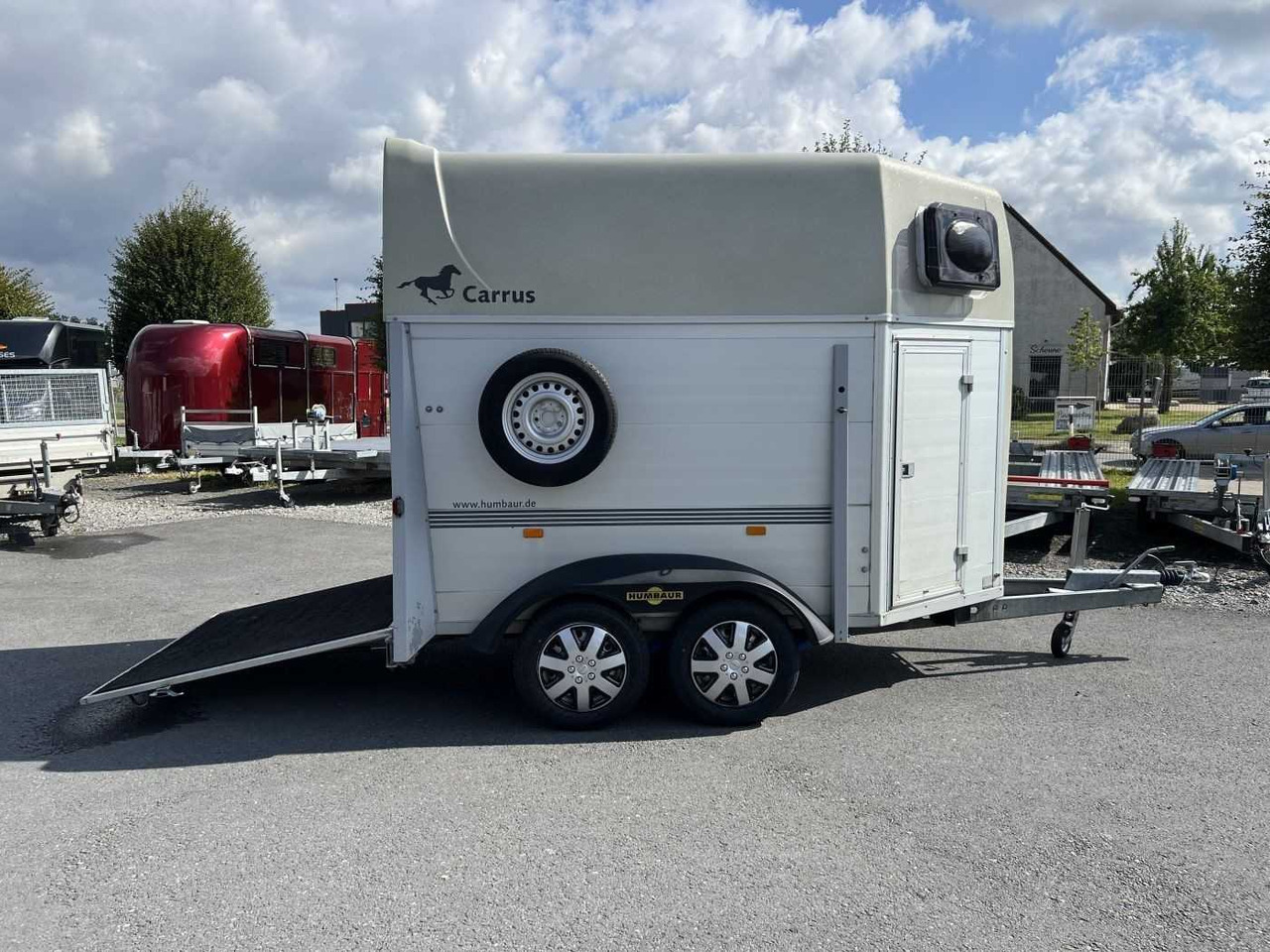 Remolque de coche HUMBAUR HP 2000 Pferdeanhänger: foto 10