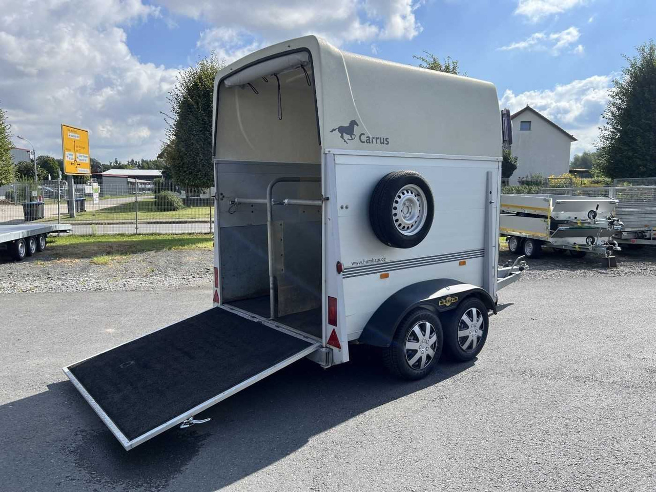 Remolque de coche HUMBAUR HP 2000 Pferdeanhänger: foto 11