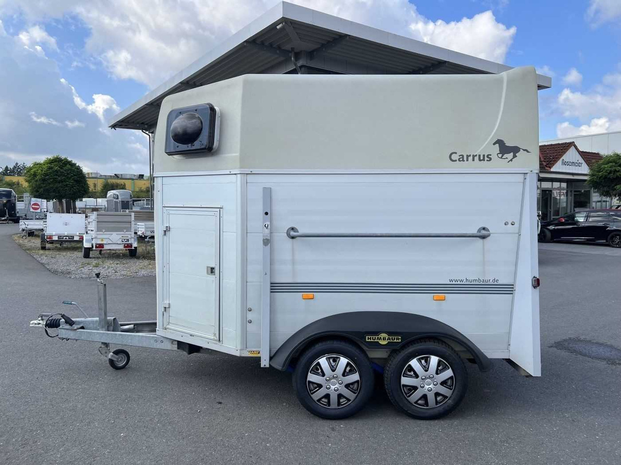Remolque de coche HUMBAUR HP 2000 Pferdeanhänger: foto 6