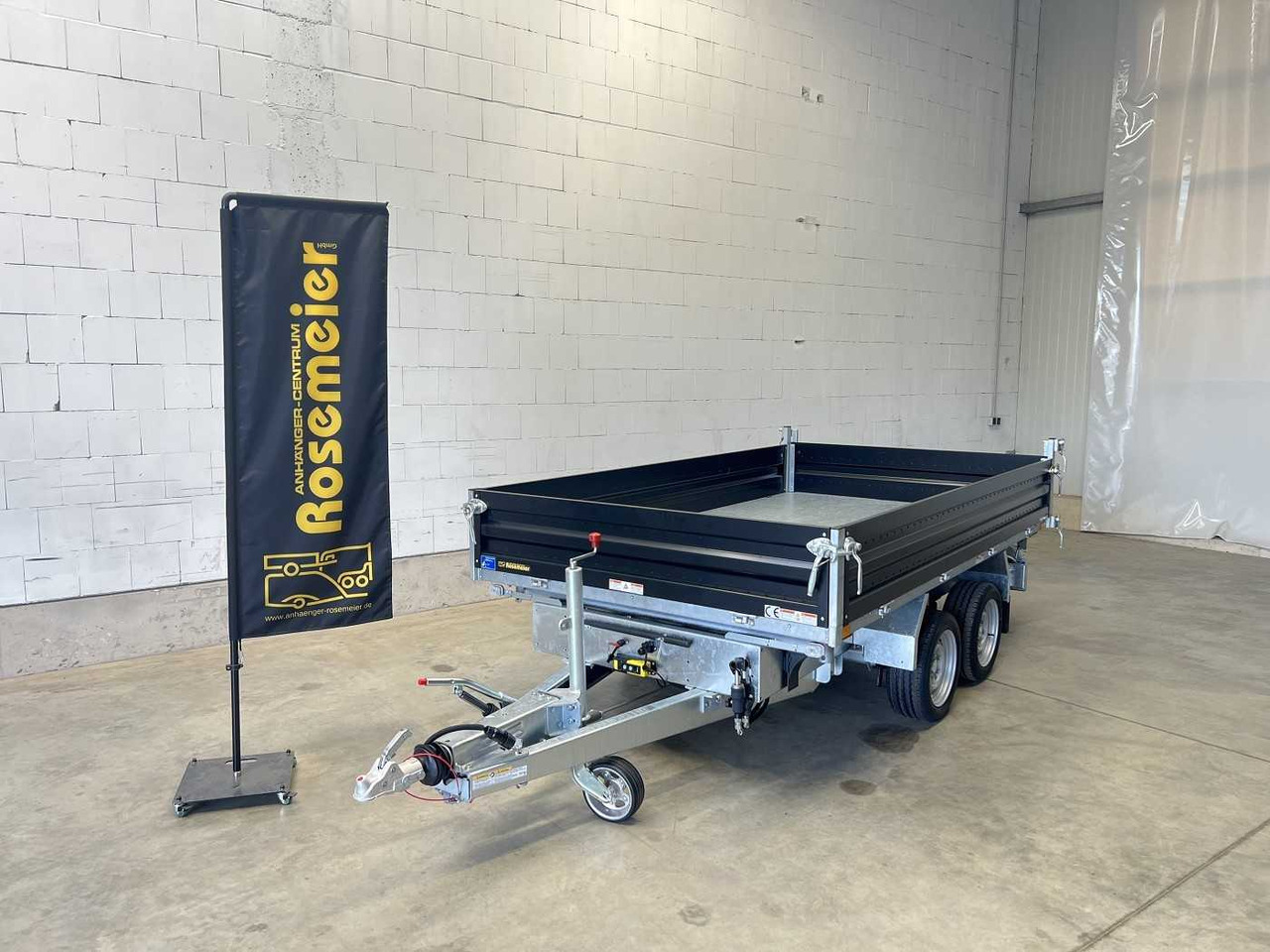 Remolque volquete nuevo HUMBAUR HTK 3500.31 Stahl Black Dreiseitenkipper: foto 25