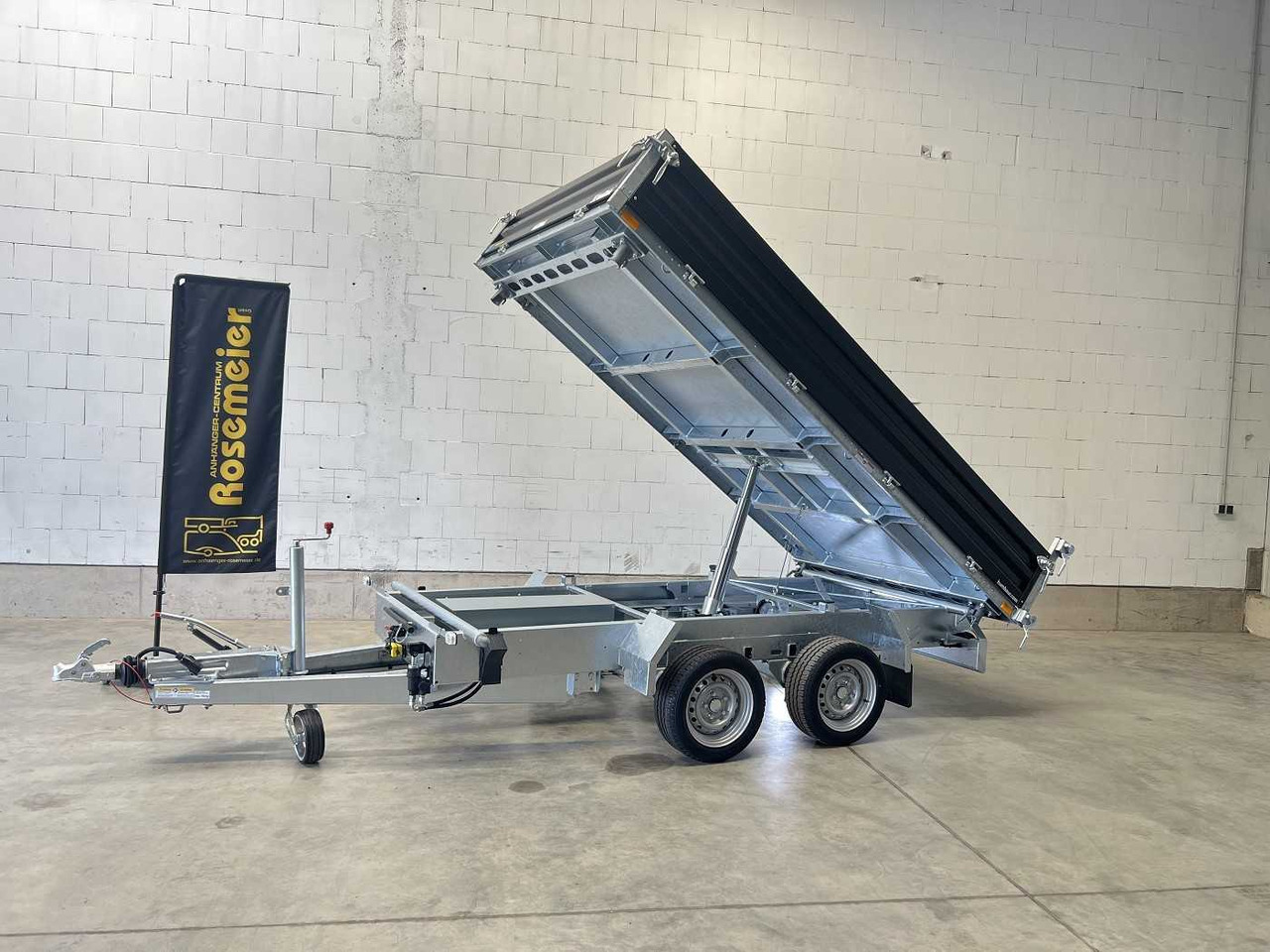 Remolque volquete nuevo HUMBAUR HTK 3500.31 Stahl Black Dreiseitenkipper: foto 29