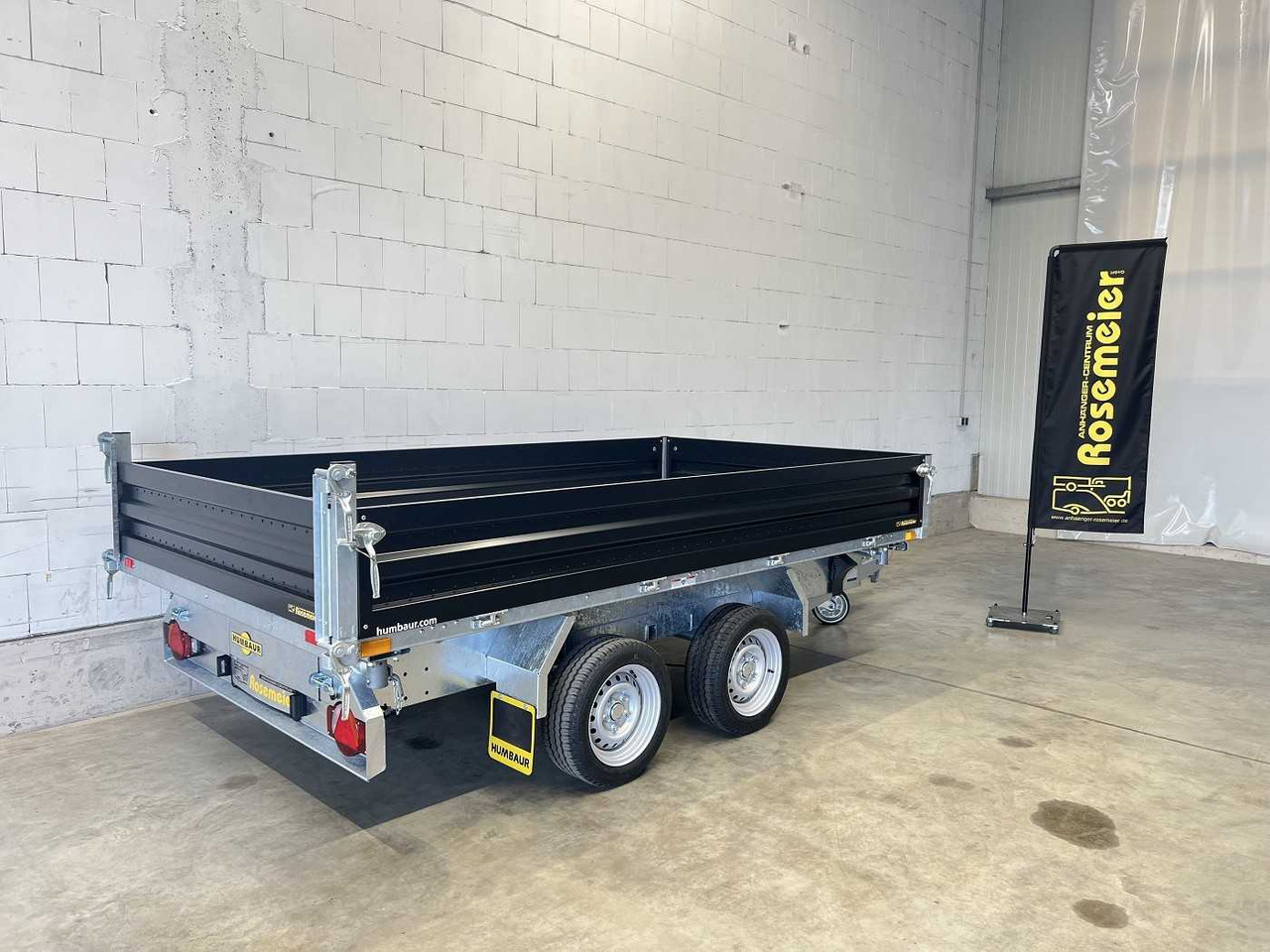 Remolque volquete nuevo HUMBAUR HTK 3500.31 Stahl Black Dreiseitenkipper: foto 21