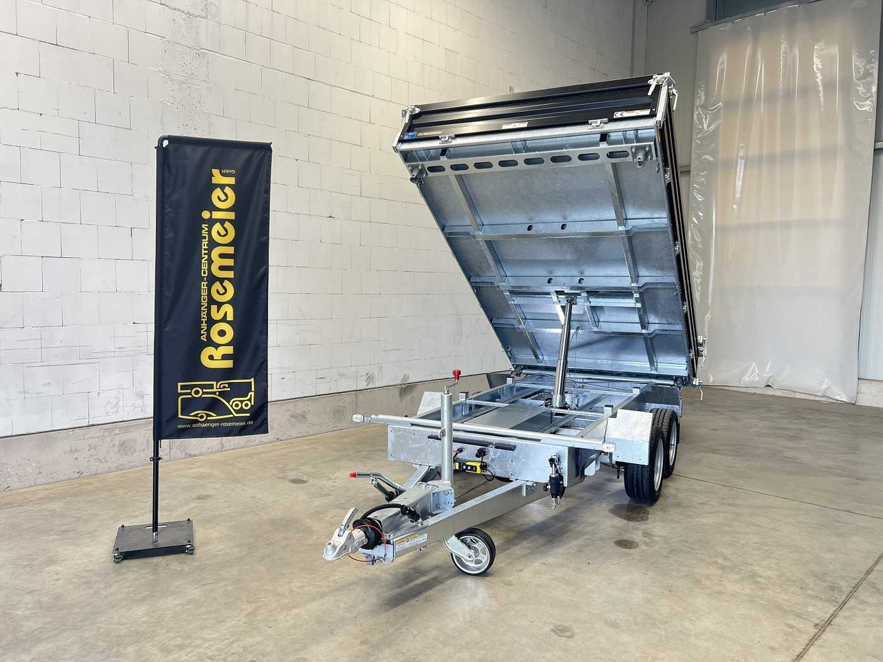 Remolque volquete nuevo HUMBAUR HTK 3500.31 Stahl Black Dreiseitenkipper: foto 27