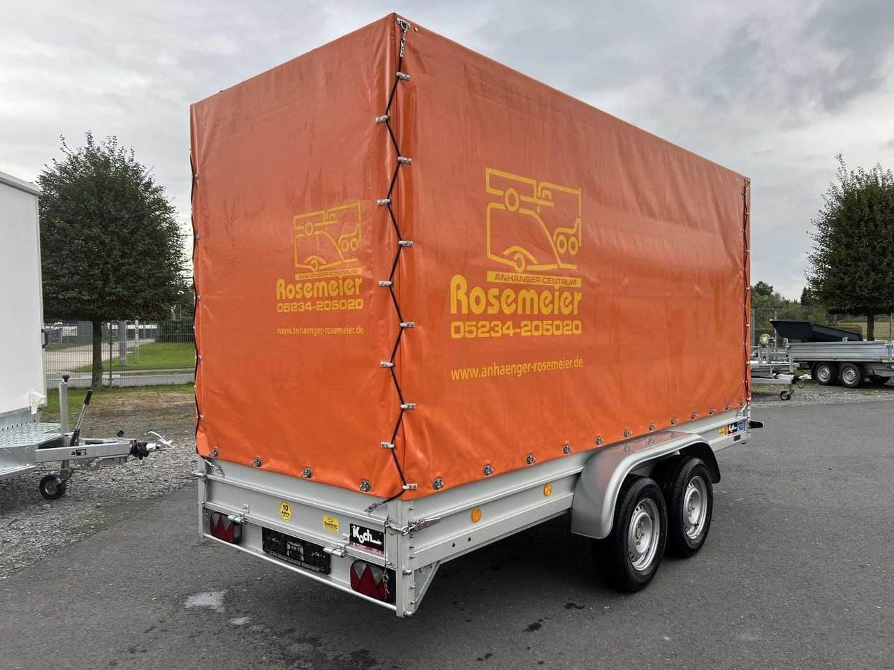 KOCH 150.400.26 Plane Kastenanhänger gebremst - Remolque con toldo: foto 2 KOCH 150.400.26 Plane Kastenanhänger gebremst - Remolque con toldo: foto 2