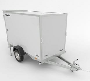 MARTZ Kargo 250 0,75T Kofferanhänger - Remolque para moto: foto 1 MARTZ Kargo 250 0,75T Kofferanhänger - Remolque para moto: foto 1