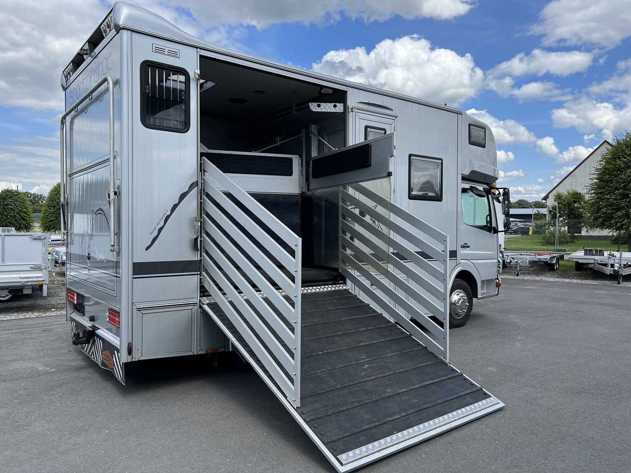 Camión para caballos MERCEDES-BENZ Atego 918L LKW: foto 20