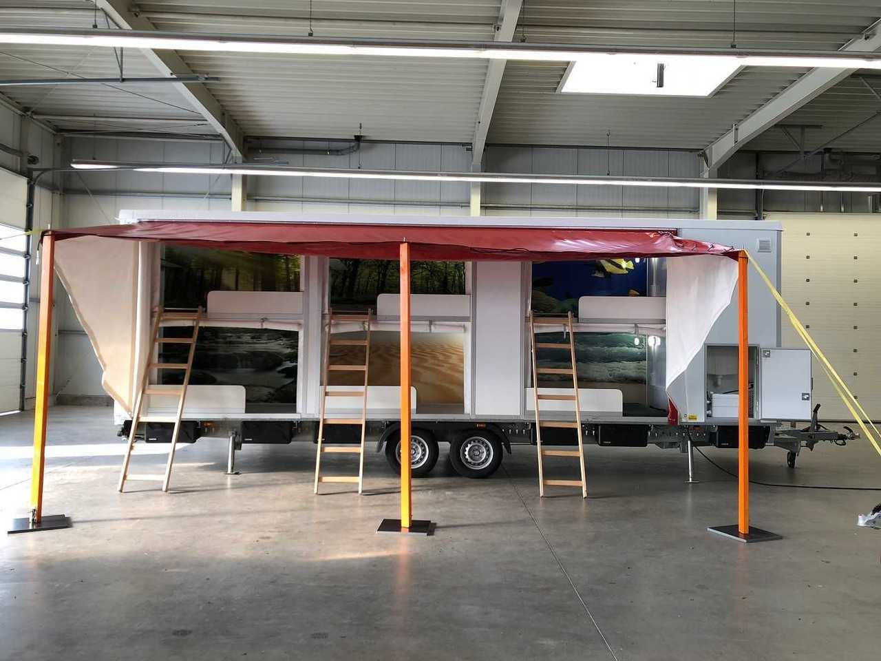 ROSEMEIER EW TA-NO Festivalanhänger Mannschaftswagen Campinganhänger - Remolque venta ambulante: foto 1 ROSEMEIER EW TA-NO Festivalanhänger Mannschaftswagen Campinganhänger - Remolque venta ambulante: foto 1