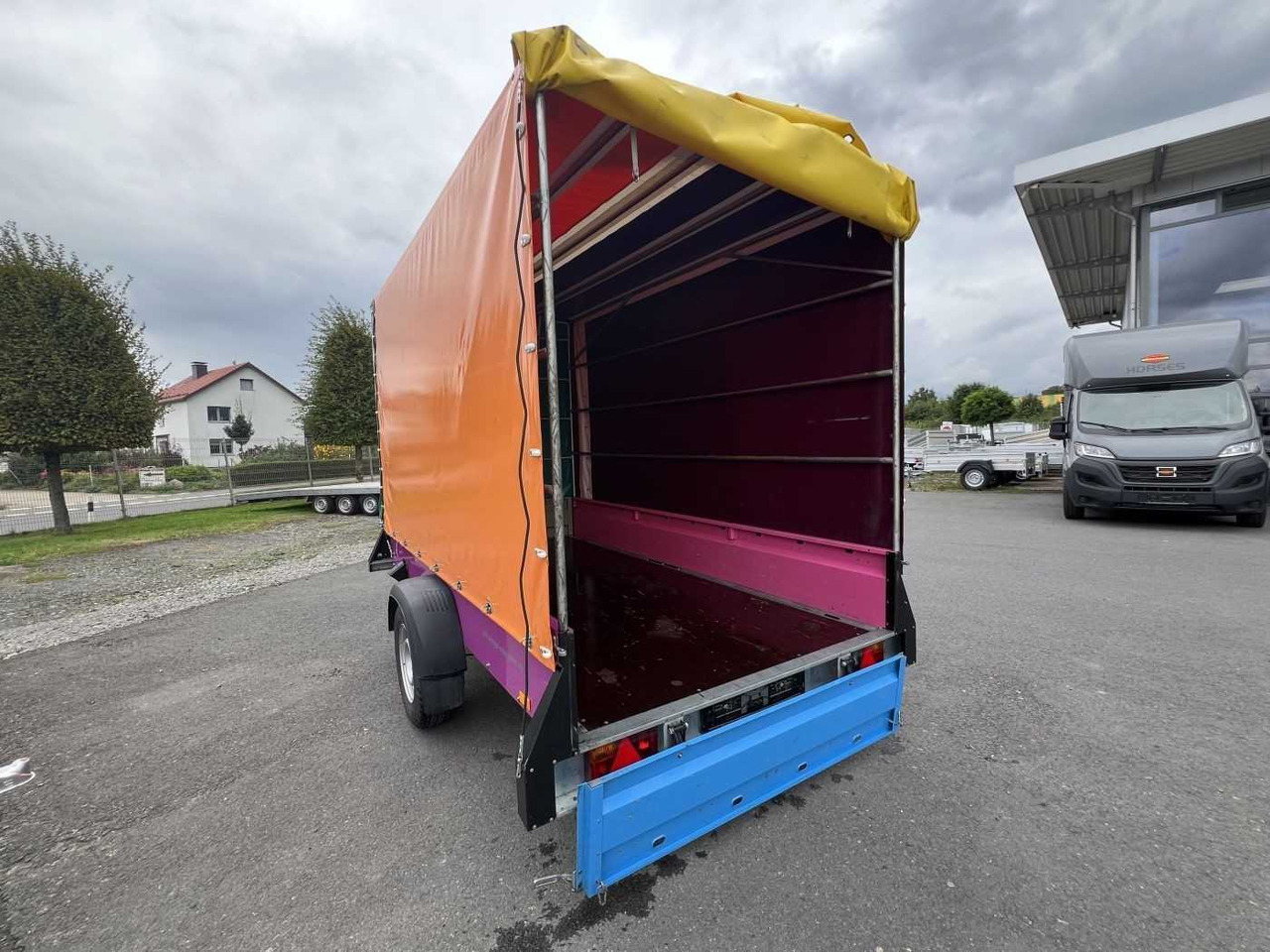 Remolque de coche ROSEMEIER VE Spectrum C 13.30 mit Plane Kastenanhänger gebrem: foto 17