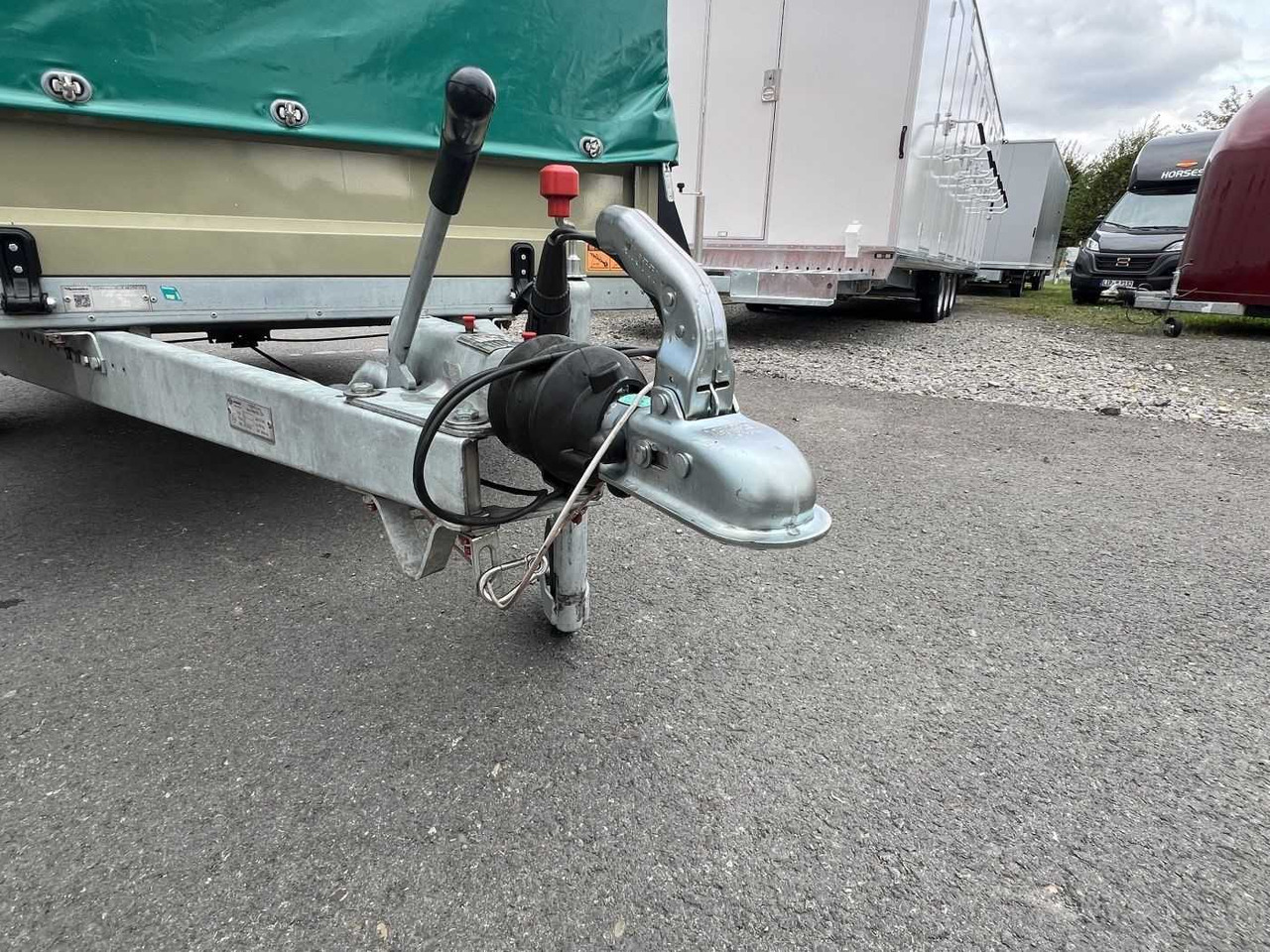 Remolque de coche ROSEMEIER VE Spectrum C 13.30 mit Plane Kastenanhänger gebrem: foto 7