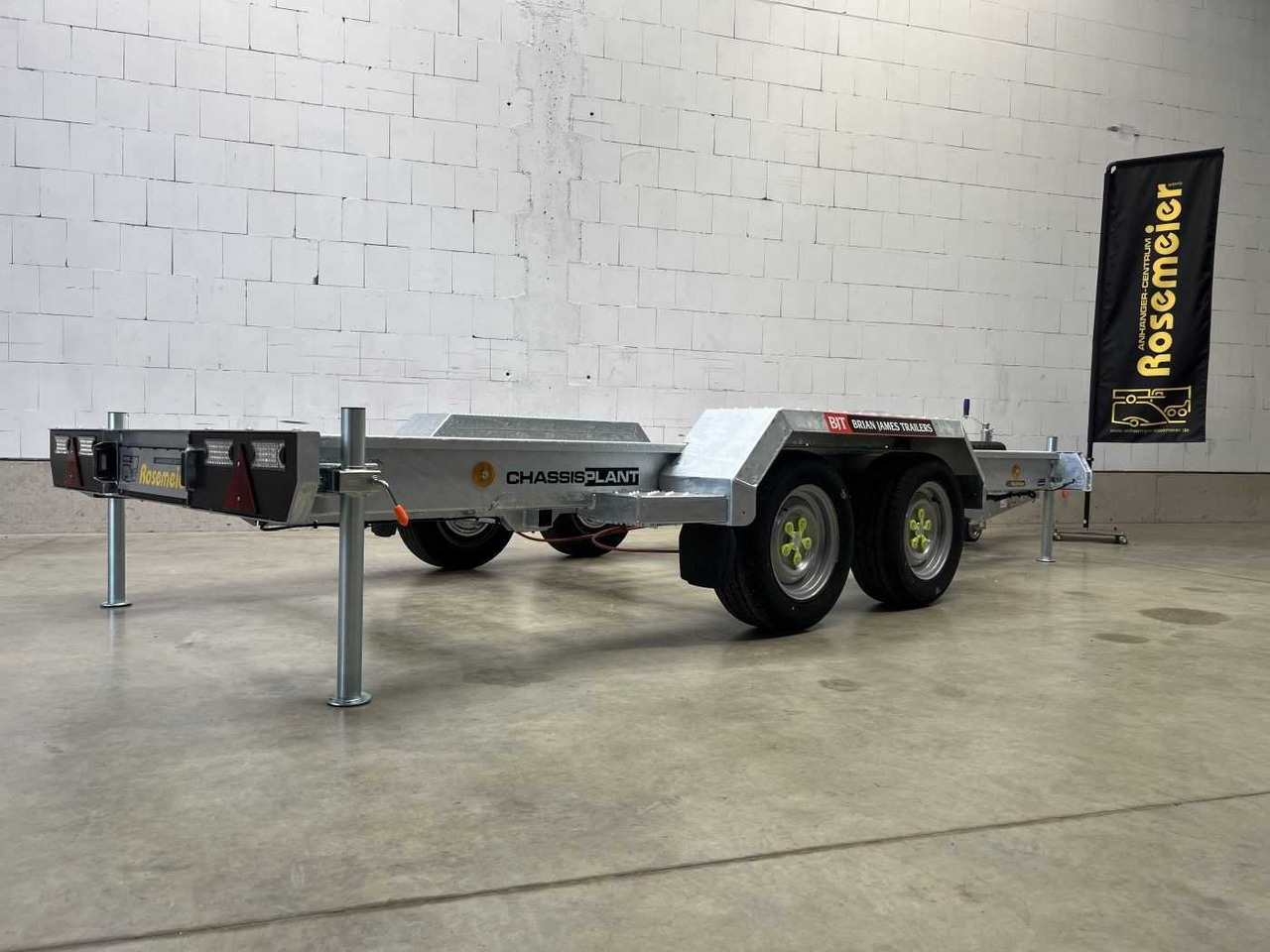 Remolque nuevo BRIAN_JAMES Chassis Plant Generator Maschinentransporter: foto 9