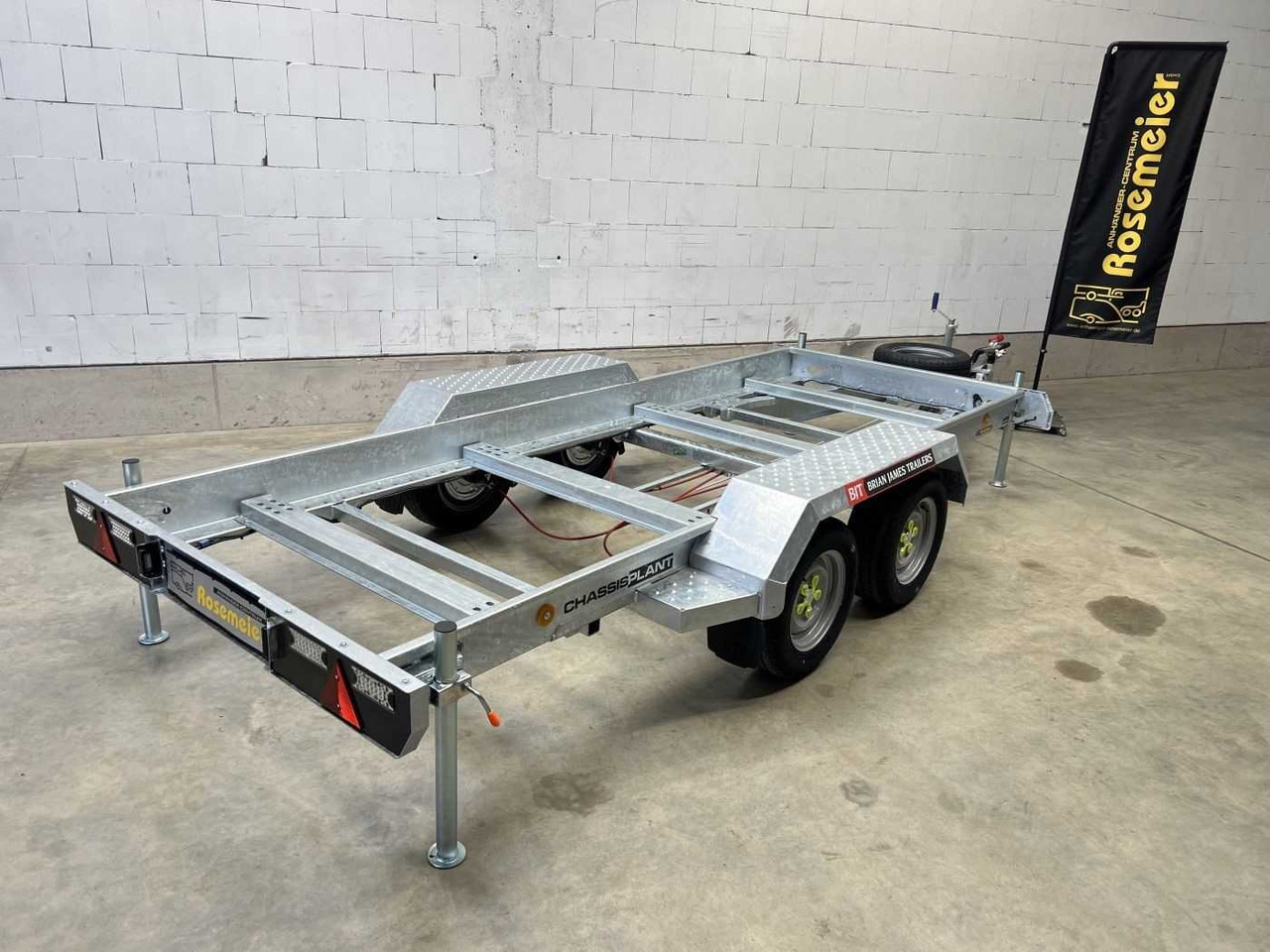 Remolque nuevo BRIAN_JAMES Chassis Plant Generator Maschinentransporter: foto 6