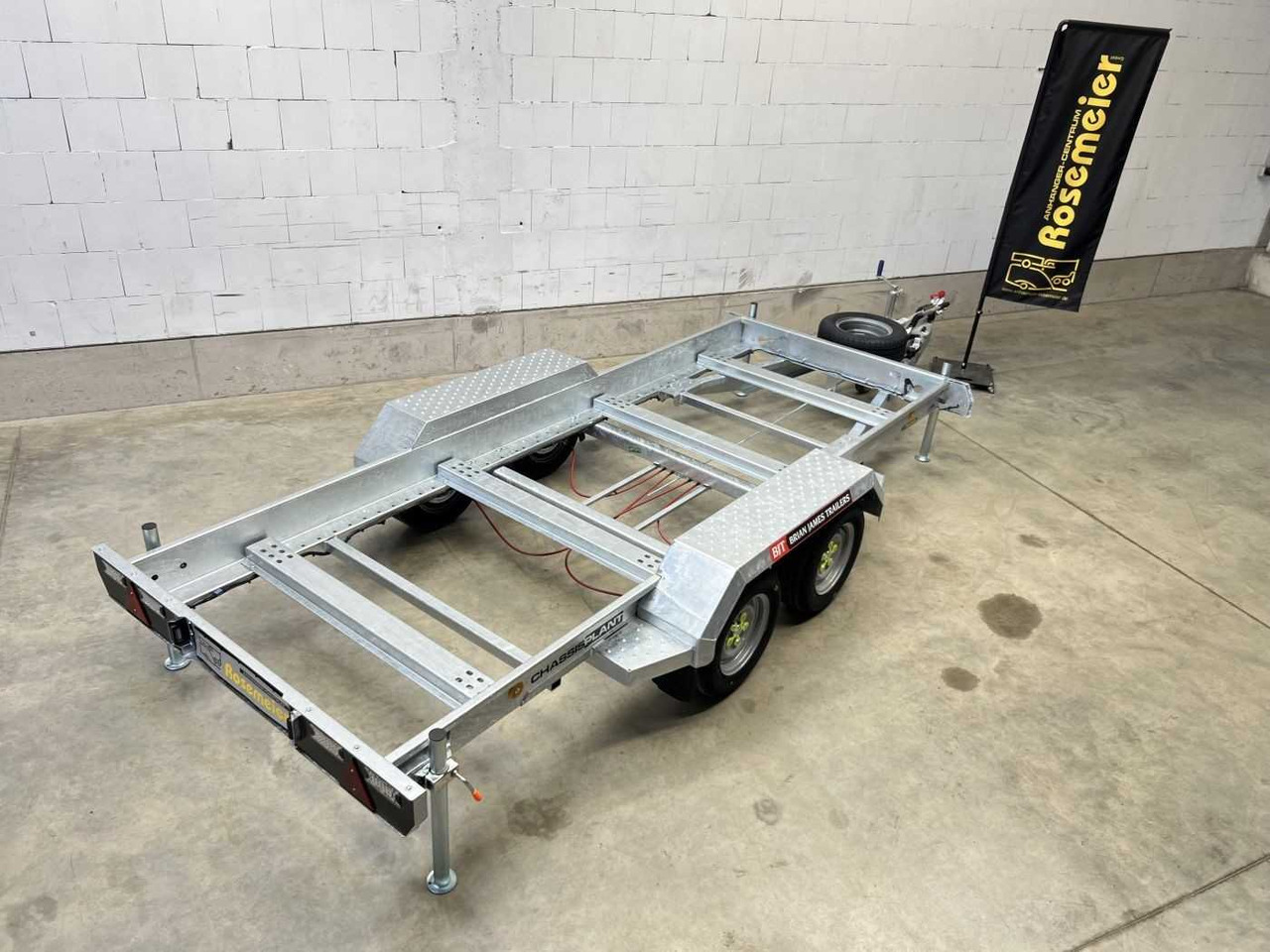 Remolque nuevo BRIAN_JAMES Chassis Plant Generator Maschinentransporter: foto 13