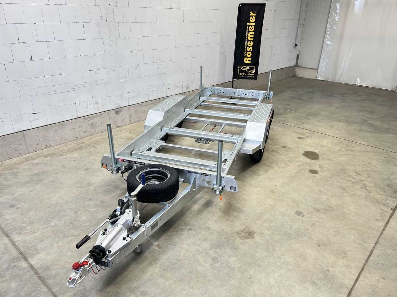 Remolque nuevo BRIAN_JAMES Chassis Plant Generator Maschinentransporter: foto 21