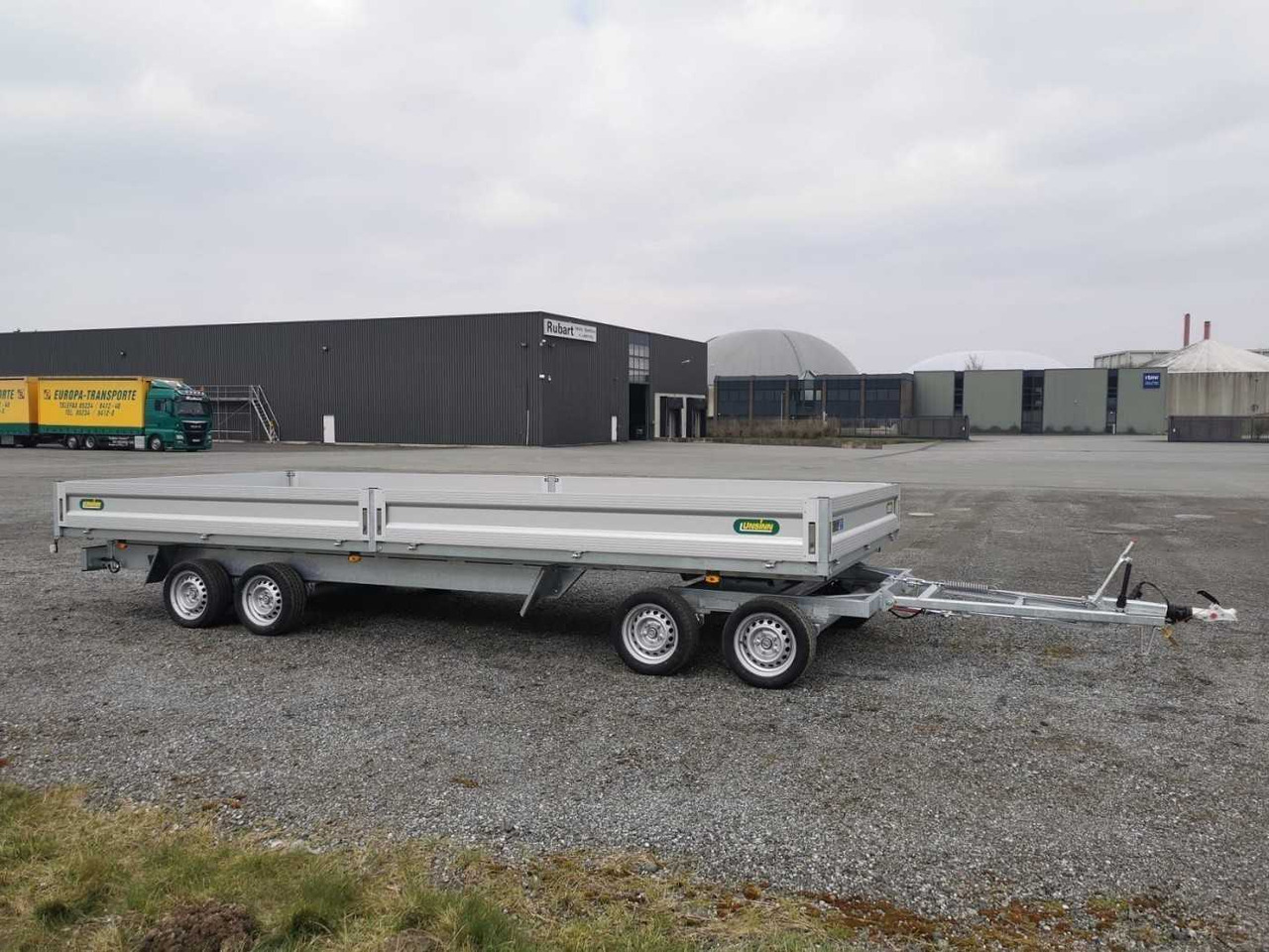 UNSINN UD-4 624-35-13 Drehschemelanhänger - Remolque plataforma/ Caja abierta: foto 1 UNSINN UD-4 624-35-13 Drehschemelanhänger - Remolque plataforma/ Caja abierta: foto 1