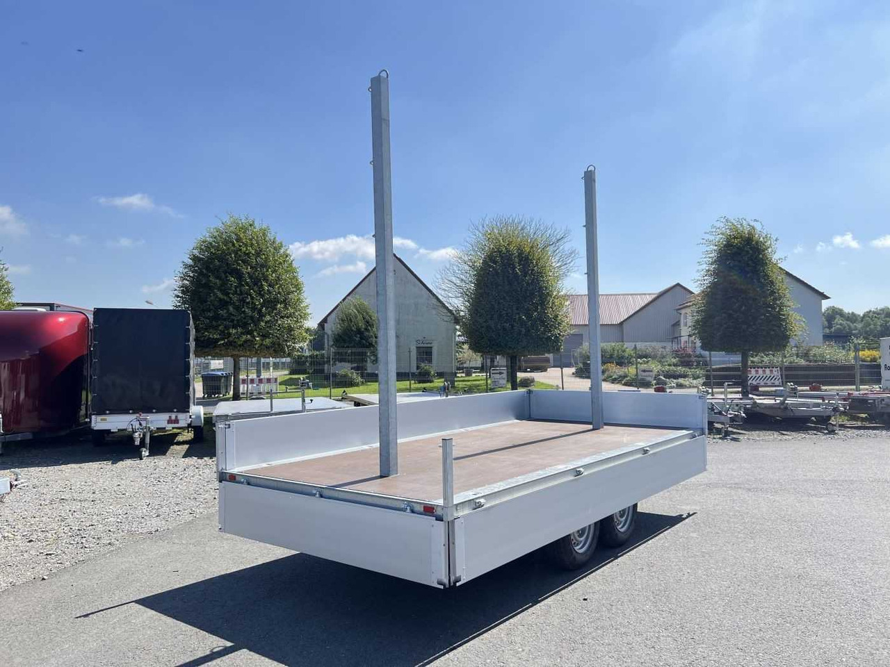 UNSINN ULM 4220-35-14 Langmaterialanhänger - Remolque plataforma/ Caja abierta: foto 4 UNSINN ULM 4220-35-14 Langmaterialanhänger - Remolque plataforma/ Caja abierta: foto 4