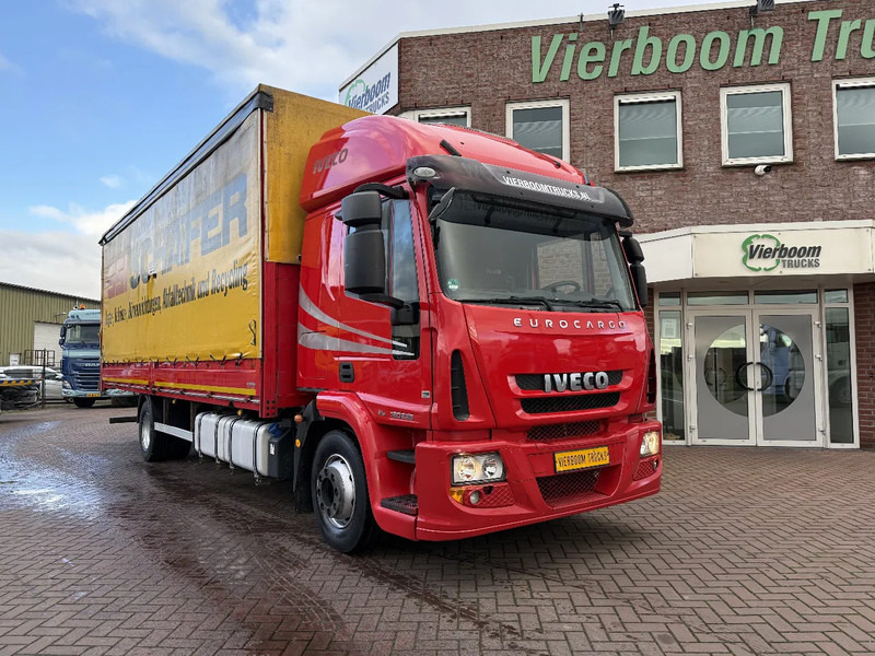 Iveco EuroCargo 120 E25 4X2 BAKWAGEN MET SCHUIFZEILEN EURO6 - Camión lona: foto 1 Iveco EuroCargo 120 E25 4X2 BAKWAGEN MET SCHUIFZEILEN EURO6 - Camión lona: foto 1