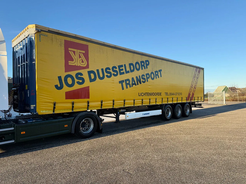 Krone Schuifzeilen + dak BPW trommel remmen Drum brakes / no rust - Semirremolque lona: foto 1 Krone Schuifzeilen + dak BPW trommel remmen Drum brakes / no rust - Semirremolque lona: foto 1