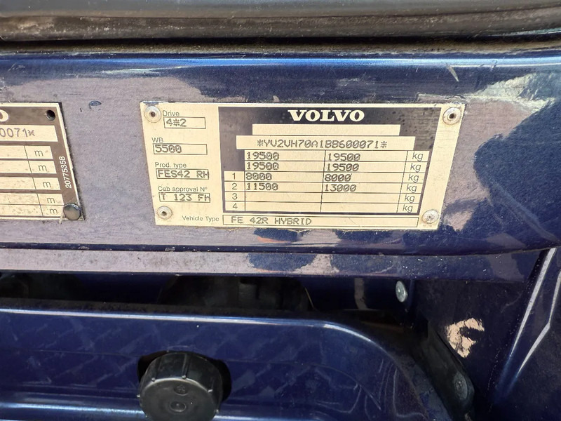 Camión caja cerrada Volvo FE FE 42R HYBBRID KOFFER MIT LADEBORDWAND: foto 11