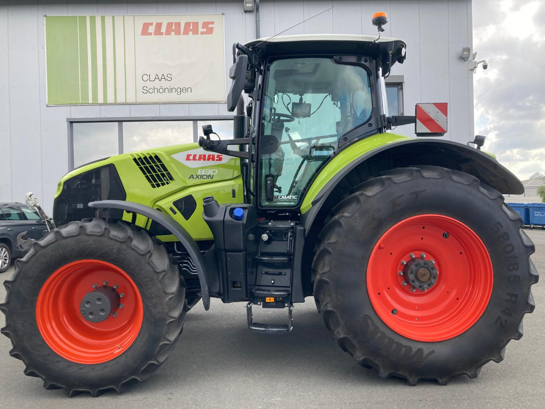 CLAAS Axion 830 CMATIC - Tractor: foto 1 CLAAS Axion 830 CMATIC - Tractor: foto 1