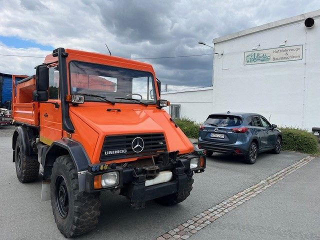 Mercedes-Benz Unimog 418/10 Winterdienst2000 - Camión volquete: foto 5 Mercedes-Benz Unimog 418/10 Winterdienst2000 - Camión volquete: foto 5