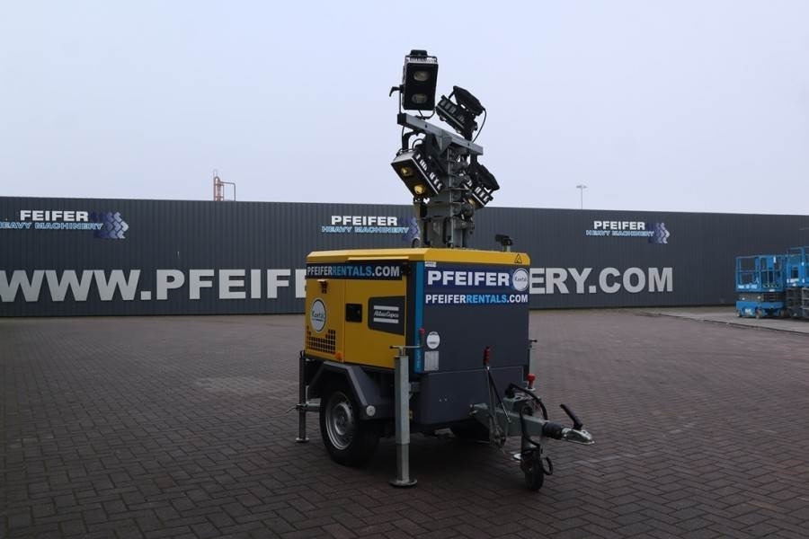 Torre de iluminación Atlas Copco HiLight H5+ SV2 Valid inspection, *Guarantee! Max: foto 7