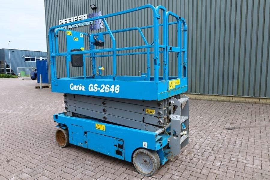 Plataforma de tijeras Genie GS2646 Electric, Working Height 9.80m, Capacity 45: foto 9