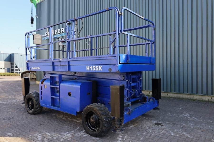 Plataforma de tijeras Haulotte H15SX Diesel, 4x4 Drive 15 Working Height, 500kg C: foto 8