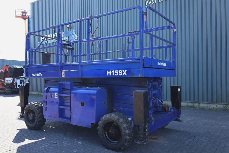 Plataforma de tijeras Haulotte H15SX Diesel, 4x4 Drive 15 Working Height, 500kg C: foto 9