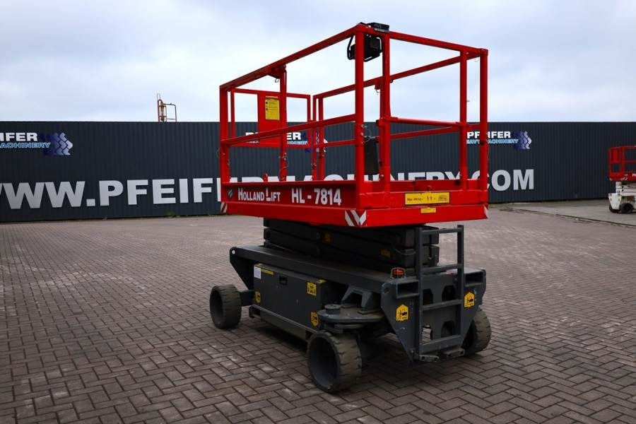 Plataforma de tijeras Holland Lift Ecostar HL-7814 Electric, 10m Working Height, 450k: foto 7