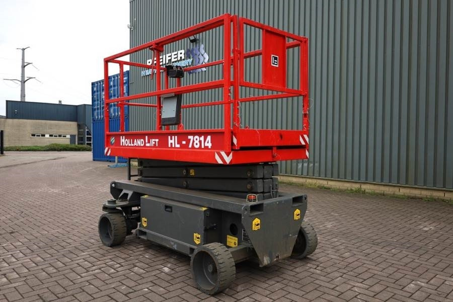 Plataforma de tijeras Holland Lift Ecostar HL-7814 Electric, 10m Working Height, 450k: foto 8