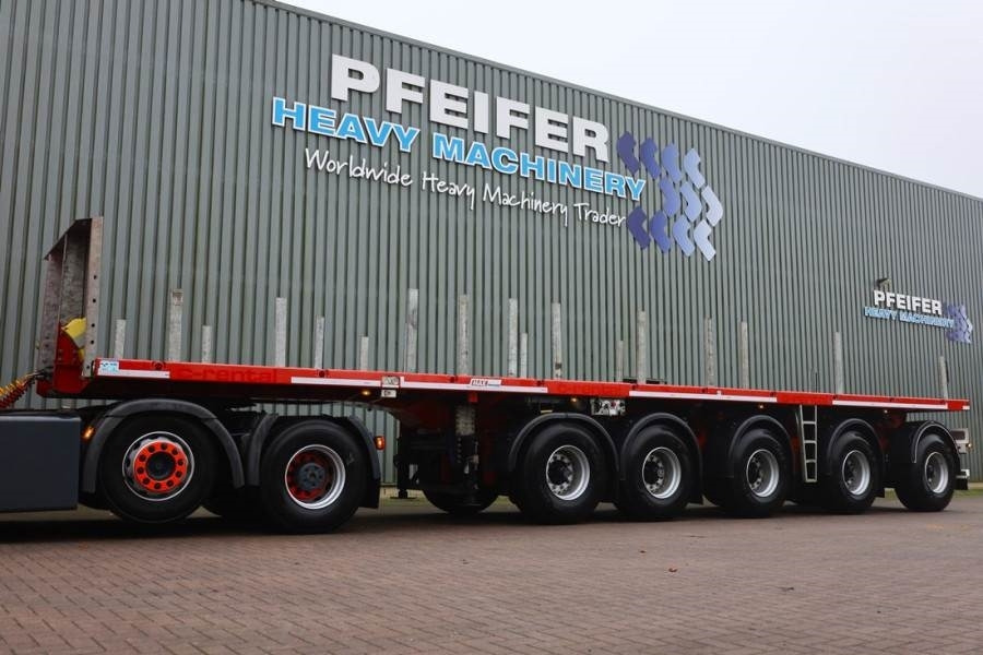 MAX Trailer MAX410 The MAX410 with hydro-mechanical" steering - Semirremolque plataforma/ Caja abierta: foto 1 MAX Trailer MAX410 The MAX410 with hydro-mechanical" steering - Semirremolque plataforma/ Caja abierta: foto 1