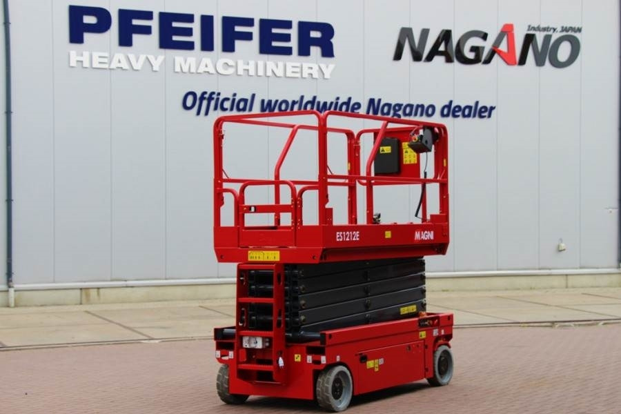 Magni ES1212E Electric, 12m Working Height, 320kg Capaci - Plataforma de tijeras: foto 2 Magni ES1212E Electric, 12m Working Height, 320kg Capaci - Plataforma de tijeras: foto 2