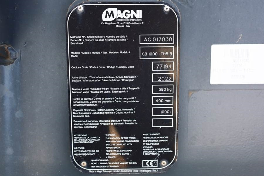 Leasing de Magni TH5,5.15-D7/D Diesel, 4x4x4 Drive, 5.5t Capacity,  Magni TH5,5.15-D7/D Diesel, 4x4x4 Drive, 5.5t Capacity,: foto 23