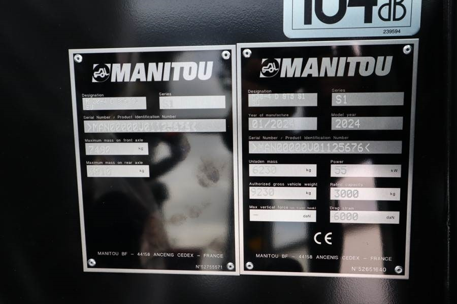 Carretilla todo terreno Manitou M30-4 Valid inspection, *Guarantee! Diesel, 4x4 Dr: foto 6