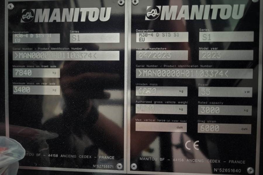 Manitou M30-4 Valid inspection, *Guarantee, Diesel, 4x4 Dr - Carretilla todo terreno: foto 5 Manitou M30-4 Valid inspection, *Guarantee, Diesel, 4x4 Dr - Carretilla todo terreno: foto 5