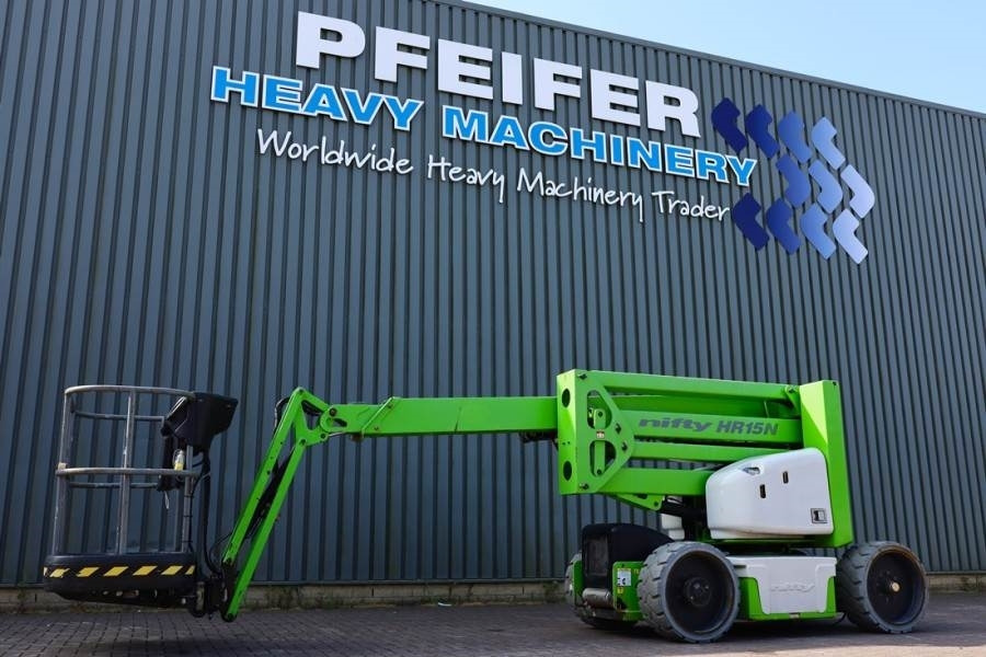 Niftylift HR15N Hybrid MK3 Hybrid, 4x2 Drive, 15.5m Working - Plataforma articulada: foto 1 Niftylift HR15N Hybrid MK3 Hybrid, 4x2 Drive, 15.5m Working - Plataforma articulada: foto 1