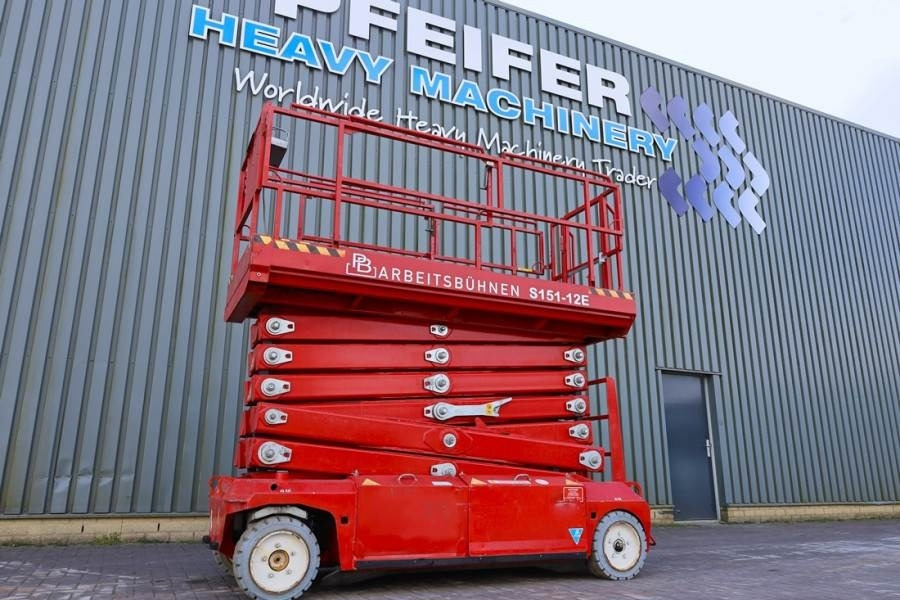 PB LIFT S151-12E Electric, 15m Working Height, 550kg - Plataforma de tijeras: foto 1 PB LIFT S151-12E Electric, 15m Working Height, 550kg - Plataforma de tijeras: foto 1